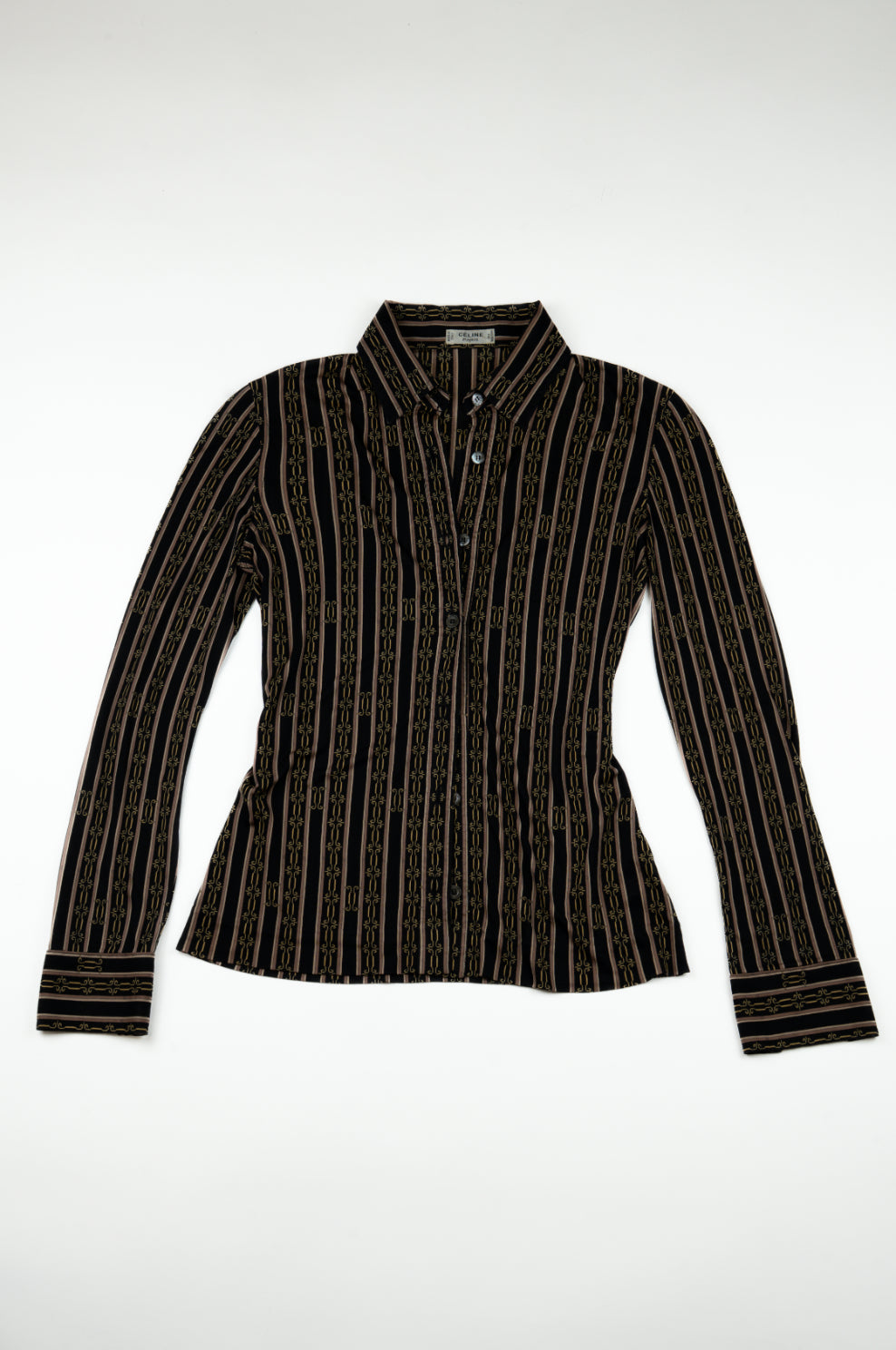 Celine - Striped motif Shirt, FW2002