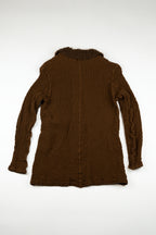 Issey Miyake Cardigan - Cauliflower textured cotton cardigan, 2006