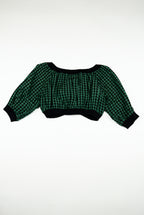 Jean Paul Gaultier - Gingham crop top, SS1985