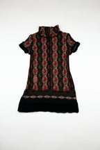 Jean Paul Gaultier - Paisley print mock neck top, c.1998