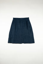 Vivienne Westwood - Red Label, Blue linen skirt suit, SS1998