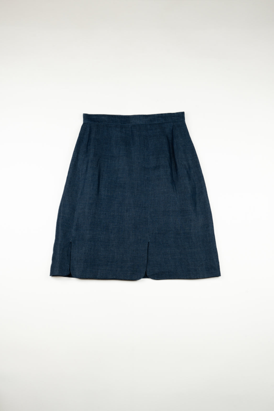 Vivienne Westwood - Red Label, Blue linen skirt suit, SS1998