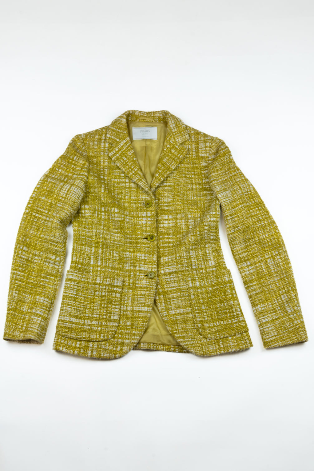 Prada - Textured tweed jacket, SS1996