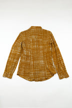Prada - printed tweed shirt, SS1996