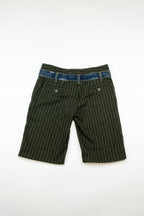 Iceburg - Patchwork of Pinstripe and denim, 2003