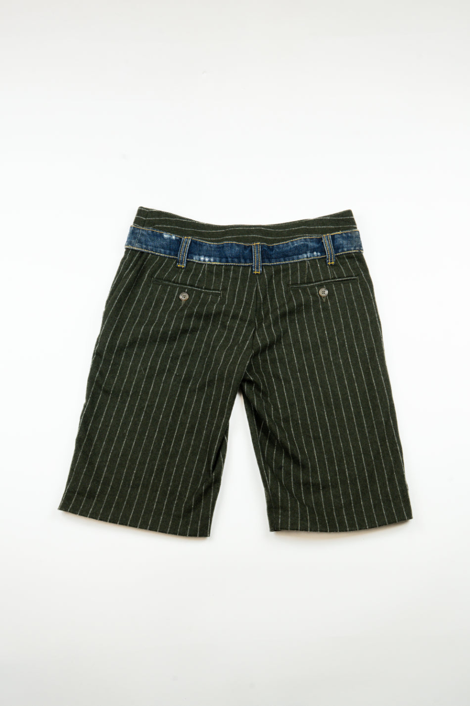 Iceburg - Patchwork of Pinstripe and denim, 2003