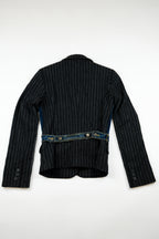 Iceburg - Patchwork of Pinstripe and denim, 2003
