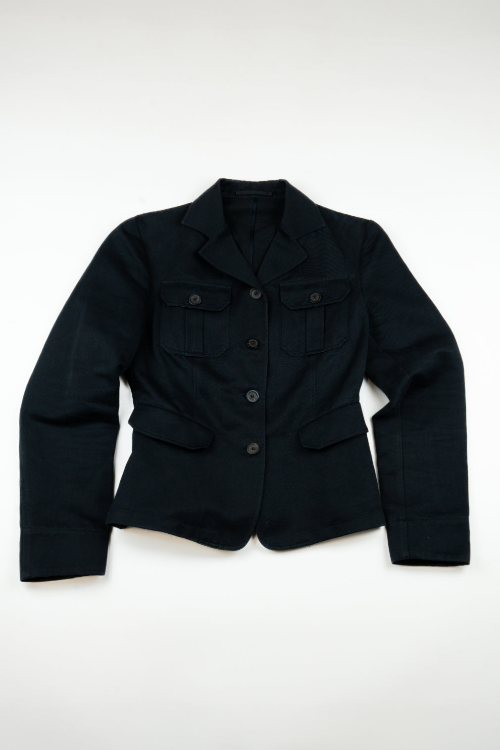 Gucci - Tom Ford era Tailored Military inspired Skirt suit