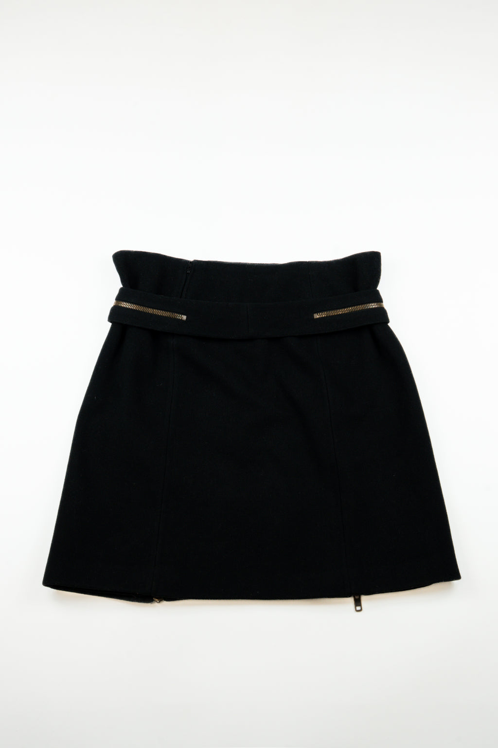 Miu Miu - Wool double zip skirt, FW1999