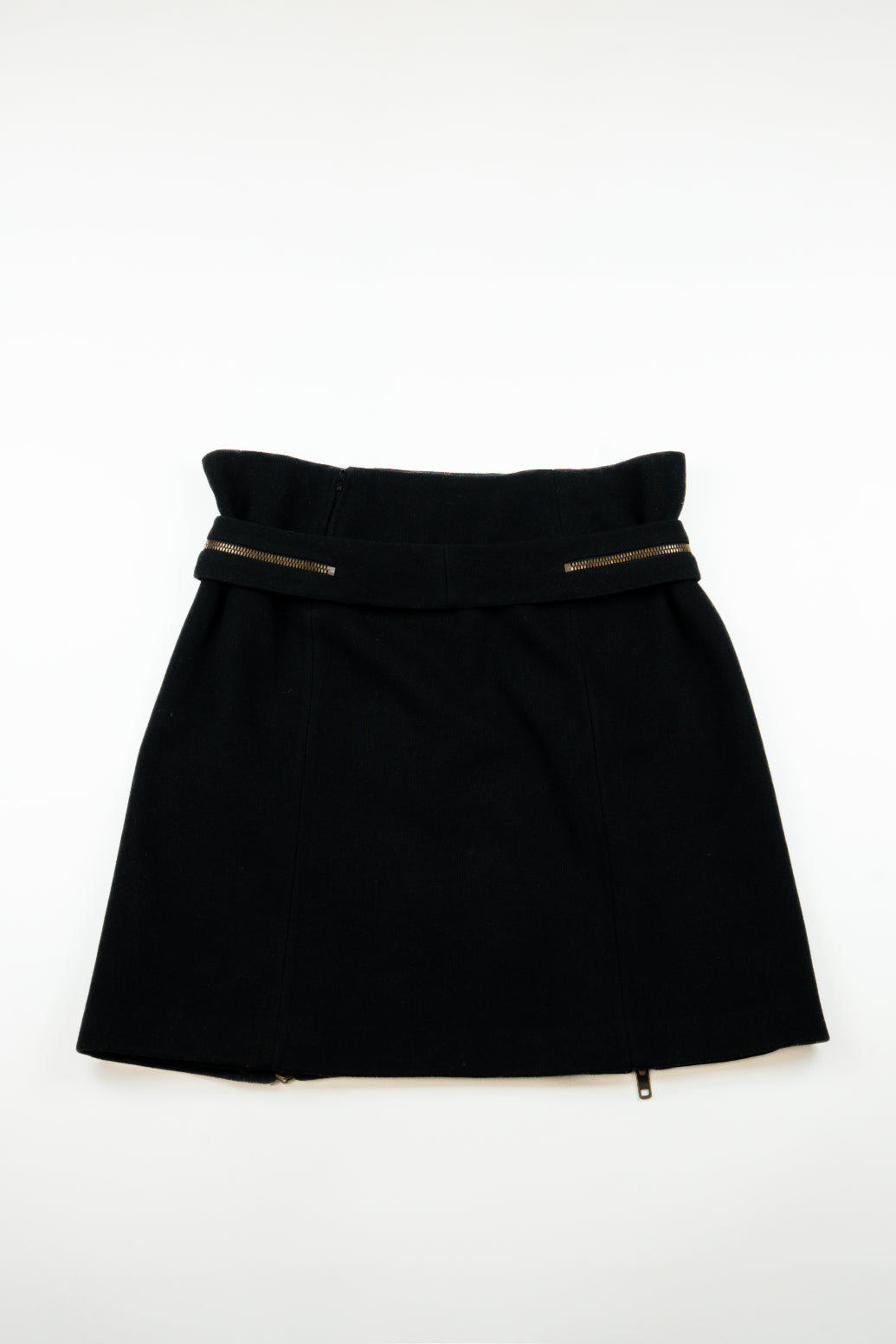 Miu Miu - Wool double zip skirt, FW1999