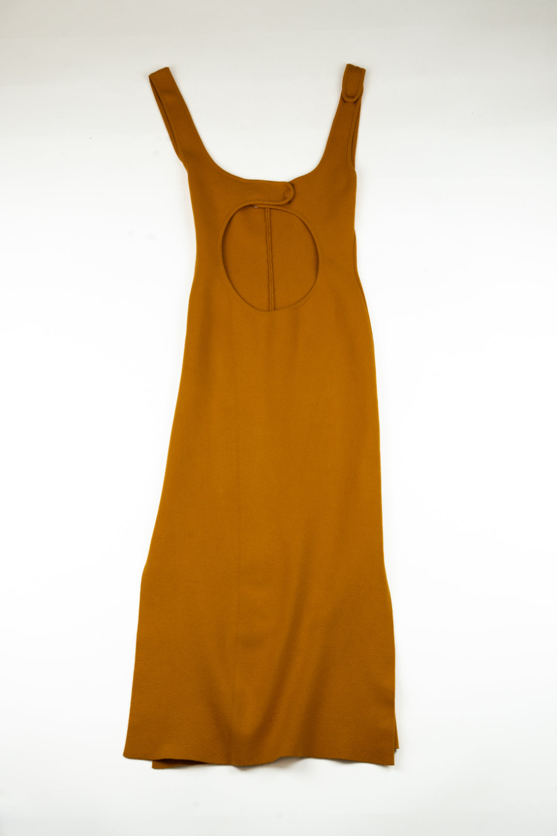 Courreges - Space-age knit dress featuring an architectural cut-out, 1960s