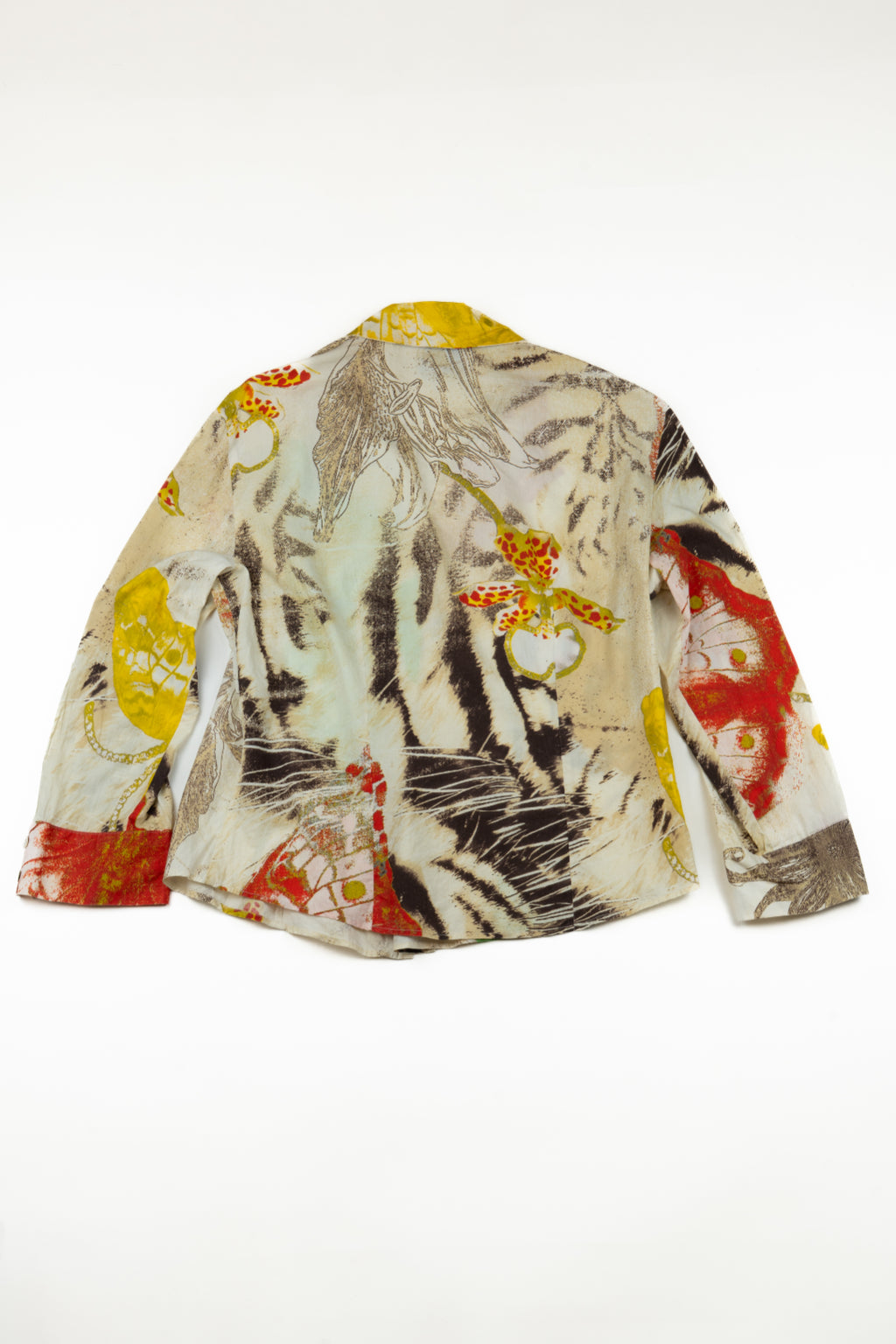 Just Cavalli - Mixed animal and botanical print shirt, SS2000