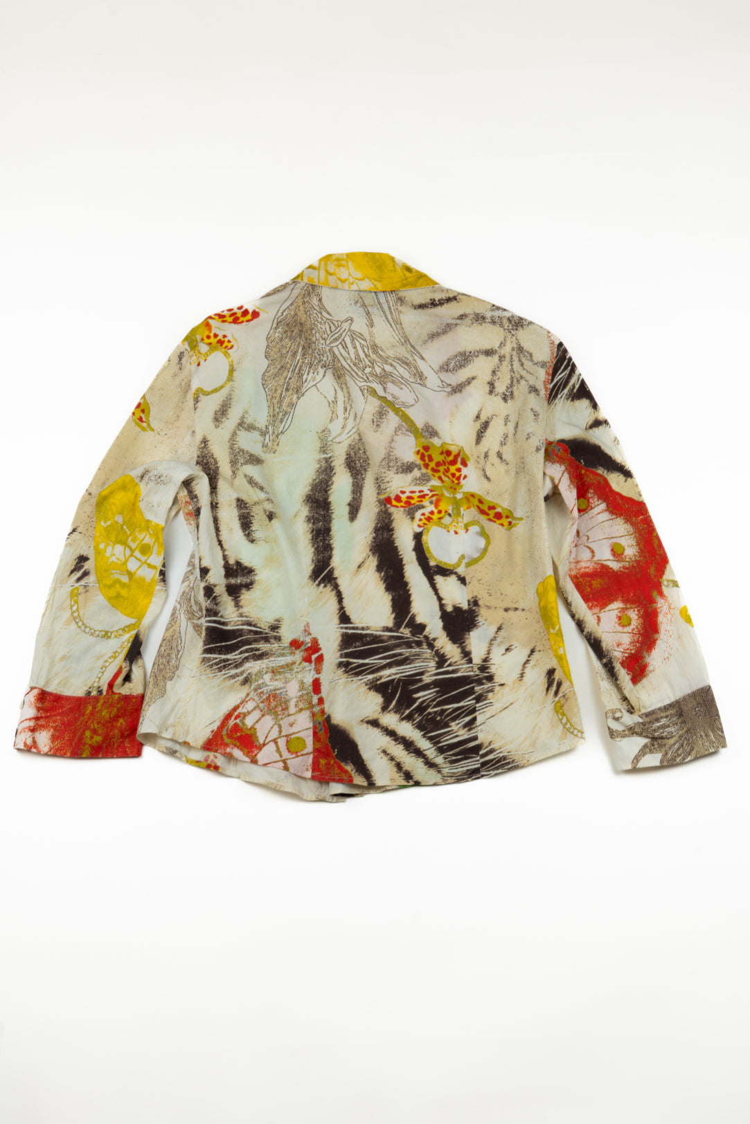 Just Cavalli - Mixed animal and botanical print shirt, SS2000