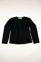 Balenciaga - Dark Grey structured skirt suit, FW1998