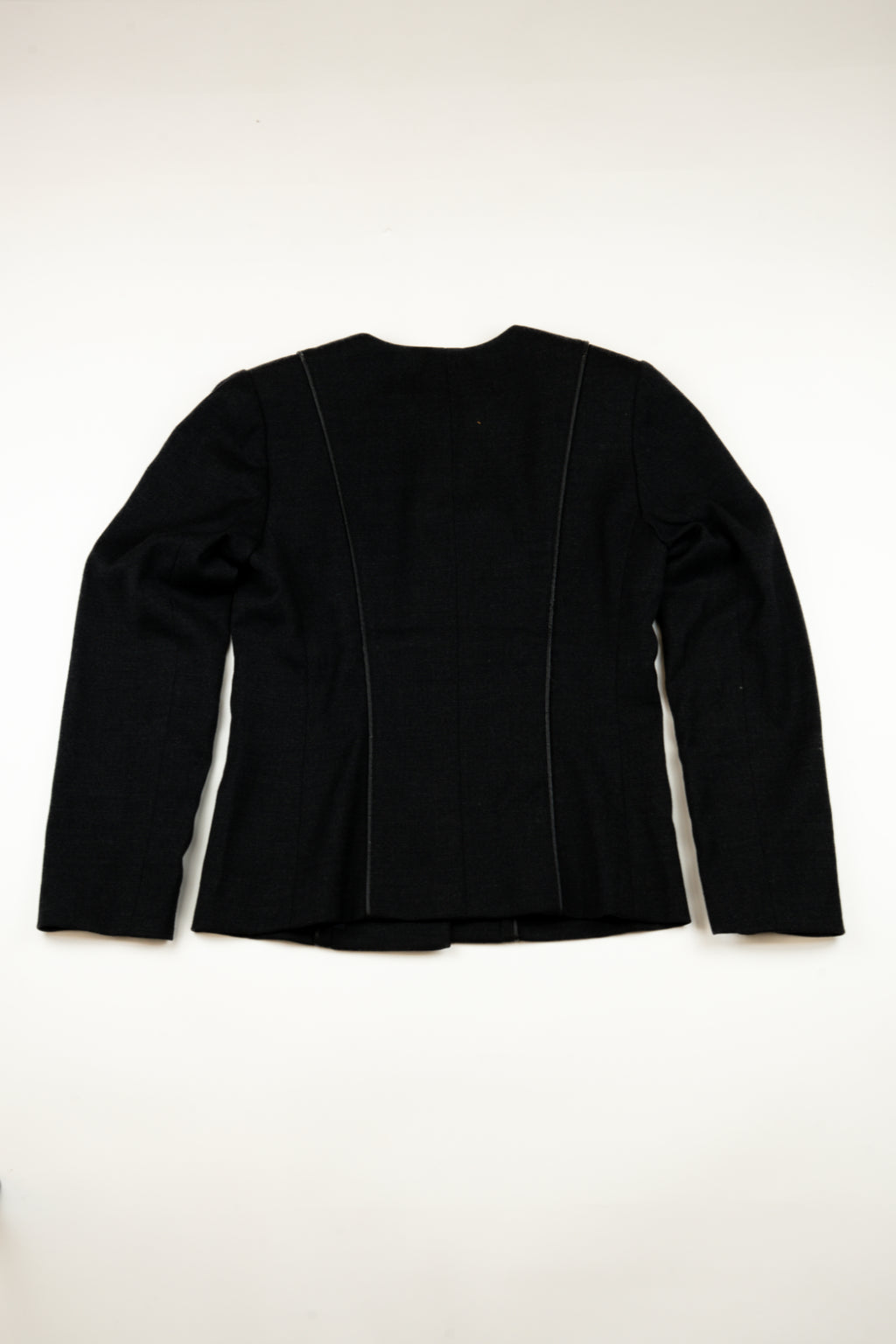 Balenciaga - Dark Grey structured skirt suit, FW1998