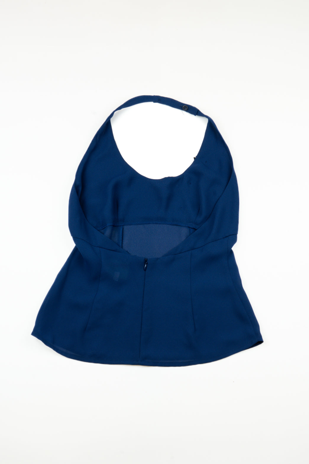 Kenzo - Blue skirt set with applique florals, SS1998